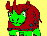 Dibujo Rinoceronte pintado por Elishka 