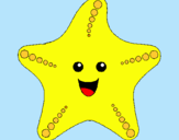Dibujo Estrella de mar pintado por walen