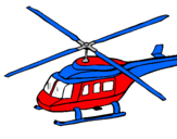 Dibujo Helicóptero  pintado por HELICOPTERO