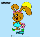 Dibujo Amy pintado por po5432