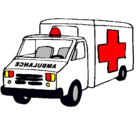 Dibujo Ambulancia pintado por BUYV