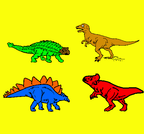 Dinosaurios de tierra