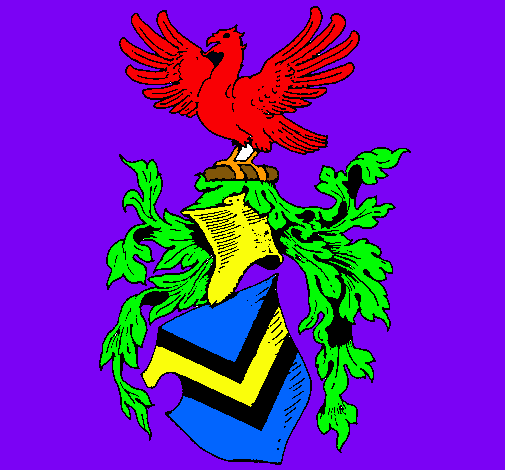 Escudo de armas y aguila 