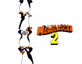 Dibujo Madagascar 2 Pingüinos pintado por ESPABILA