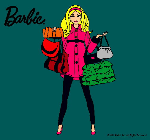 Barbie de compras