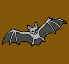 Dibujo Murciélago volando pintado por kariasori