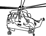 Dibujo Helicóptero al rescate pintado por mbjhjkkj