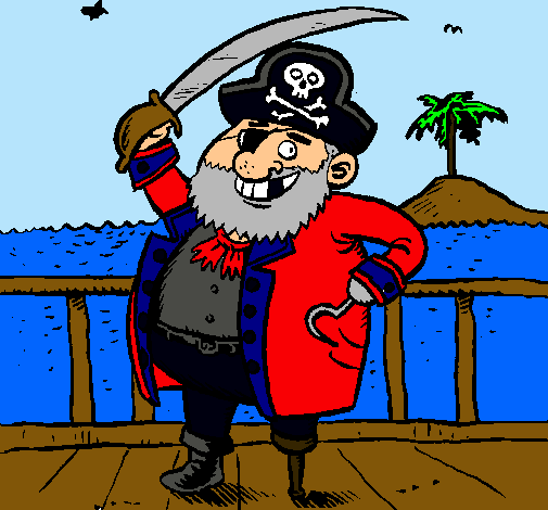 Dibujo Pirata a bordo pintado por nancyfabia