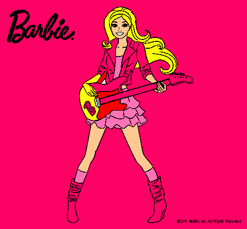 Barbie guitarrista