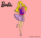 Dibujo Barbie informal pintado por 55666566 