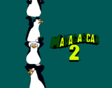 Dibujo Madagascar 2 Pingüinos pintado por salome544656