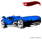 Dibujo Hot Wheels 3 pintado por guardar