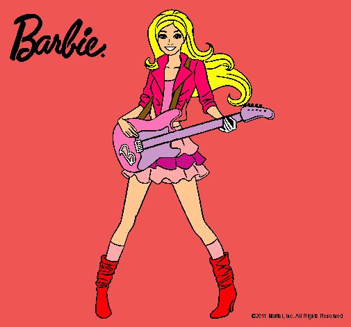 Barbie guitarrista