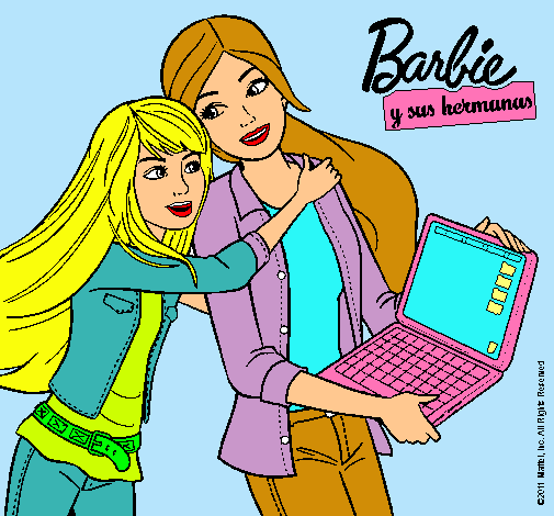 El nuevo portátil de Barbie