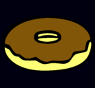 Dibujo Donuts pintado por benja