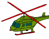 Dibujo Helicóptero  pintado por santigo