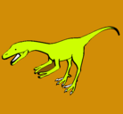 Dibujo Velociraptor II pintado por gabyalex