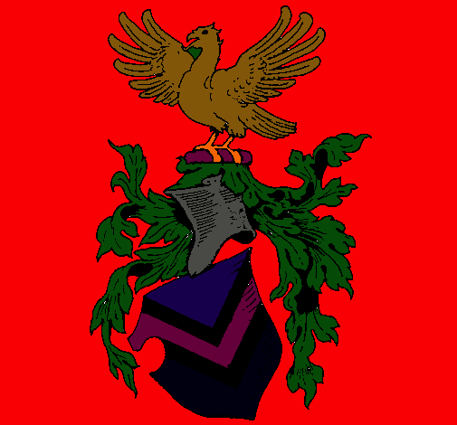 Escudo de armas y aguila 