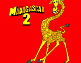 Dibujo Madagascar 2 Melman pintado por dfhsjgsd