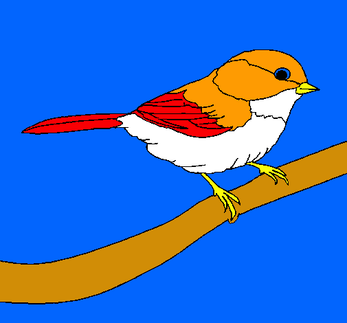 Dibujo Pájarito pintado por lucas2000