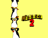 Dibujo Madagascar 2 Pingüinos pintado por vdxfgj