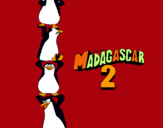 Dibujo Madagascar 2 Pingüinos pintado por Skipper