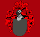 Dibujo Escudo de armas y casco pintado por tere0812