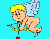 Dibujo Cupido pintado por ana746487pdi