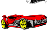 Dibujo Hot Wheels 3 pintado por chuvila