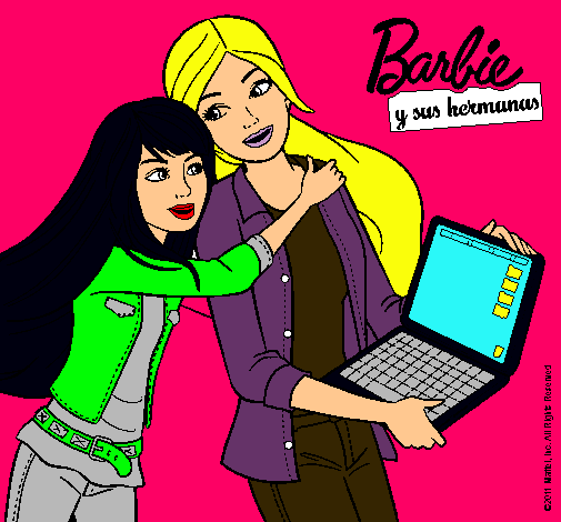 El nuevo portátil de Barbie