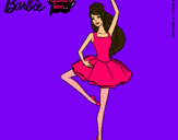 Dibujo Barbie bailarina de ballet pintado por 14785