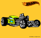 Dibujo Hot Wheels 10 pintado por carro