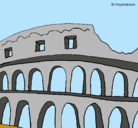 Dibujo Coliseo pintado por ralipjos