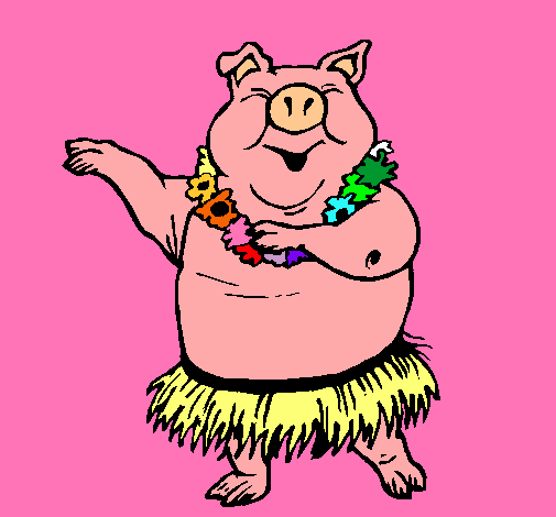 Cerdo hawaiano