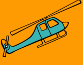 Dibujo Helicóptero de juguete pintado por julizz2