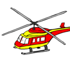 Dibujo Helicóptero  pintado por helic