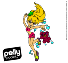 Dibujo Polly Pocket 14 pintado por cuci