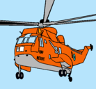 Dibujo Helicóptero al rescate pintado por agusstin