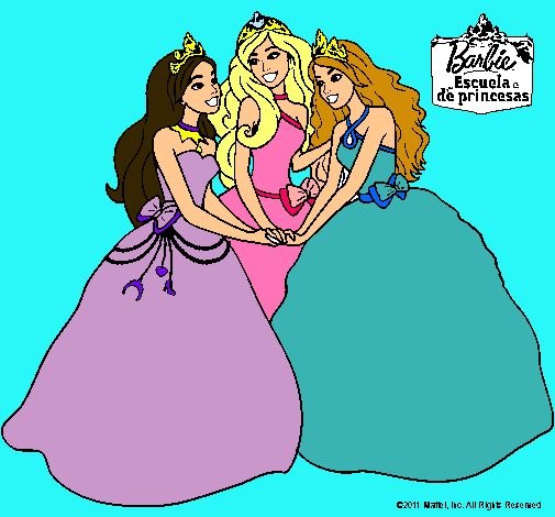 Barbie y sus amigas princesas