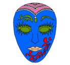 Dibujo Máscara pintado por joseito5