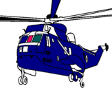 Dibujo Helicóptero al rescate pintado por poipoopoikok