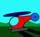 Dibujo Helicóptero pequeño pintado por irenerosaies