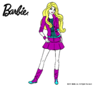 Dibujo Barbie juvenil pintado por camila1