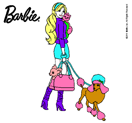 Barbie elegante