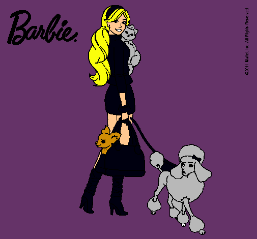 Barbie elegante