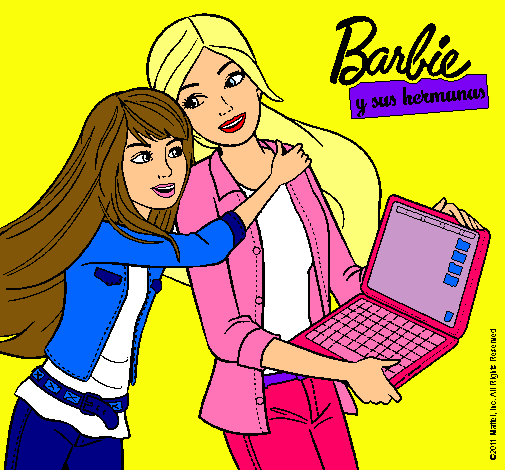 El nuevo portátil de Barbie