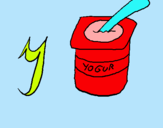 Dibujo Yogur pintado por CHANJO 