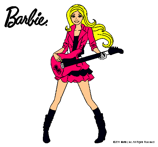 Barbie guitarrista