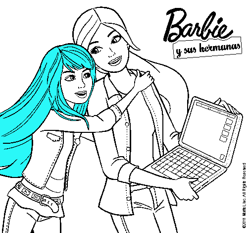 El nuevo portátil de Barbie