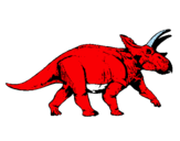 Dibujo Triceratops pintado por HMJHGJHGKHKH